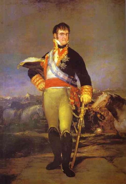 Francisco Jose de Goya Portrait of Ferdinand China oil painting art